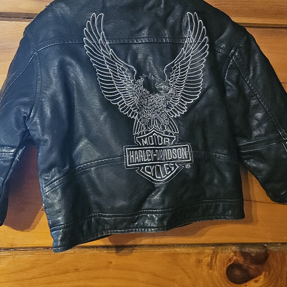 Harley-Davidson Kids Jacket with Eagle Embroidery